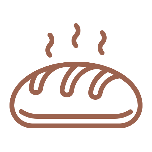 Icono pan recién horneado